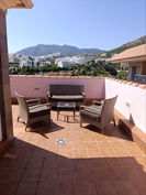Partial view of the terrace